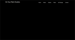 Desktop Screenshot of onyourmarkstudios.com